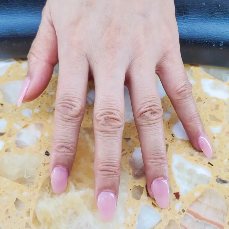 Pink Gel Builder Nail Set