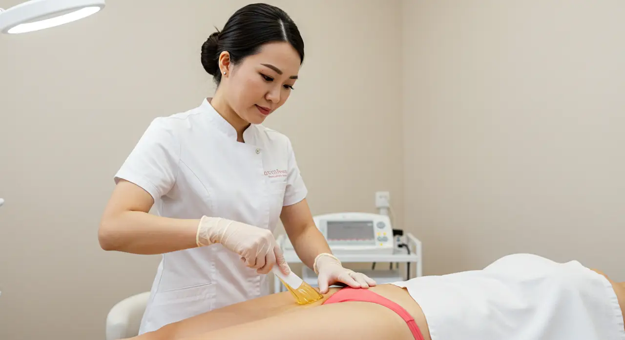 Waxing the Bikini Line