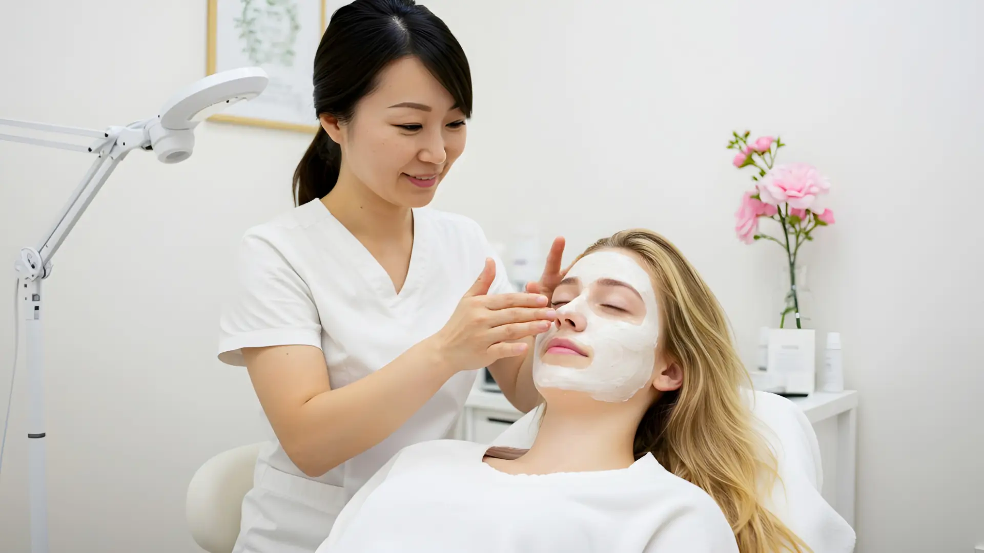 Facial Treatment Skincare Routine