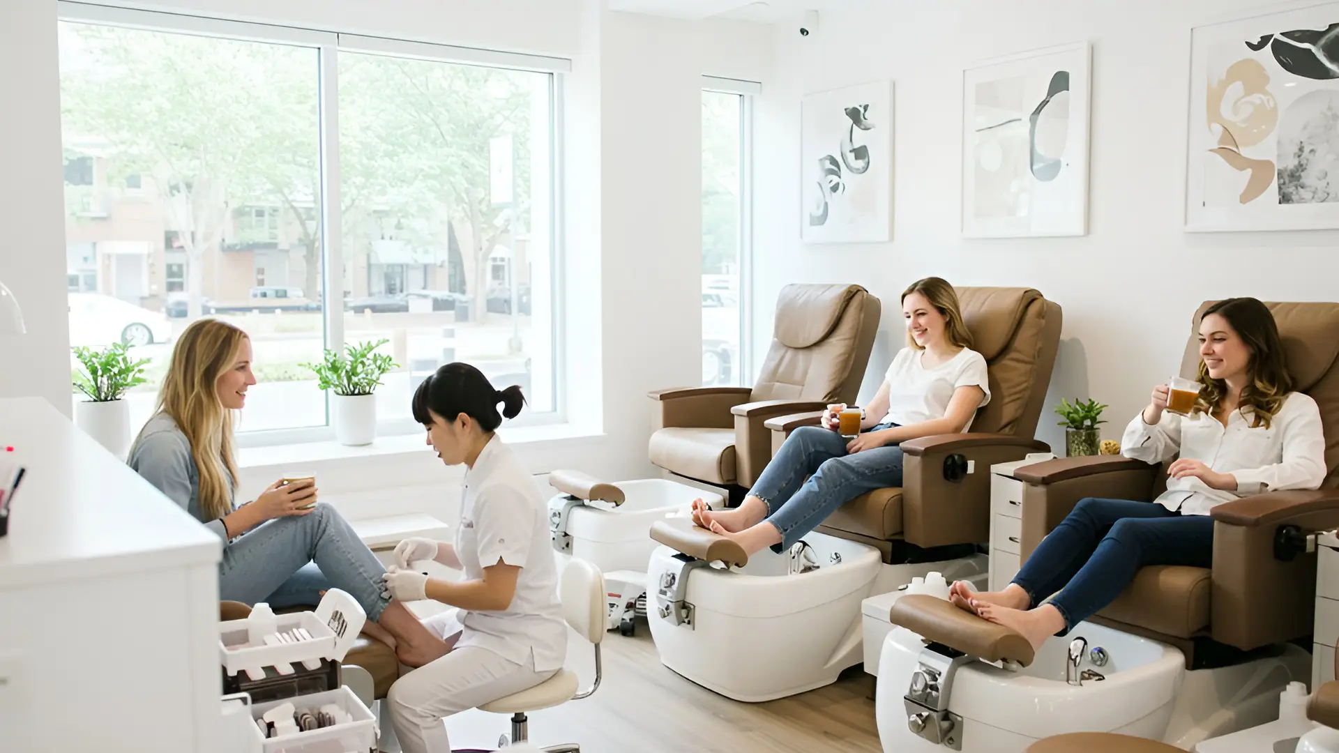 Women Who Get Regular Pedicures Together