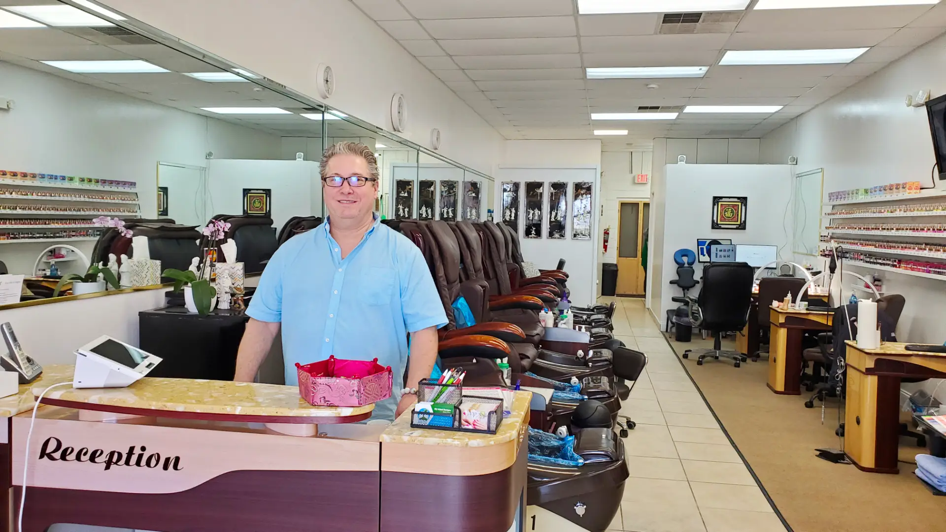 James Turner VIP Nails and Facials Manager