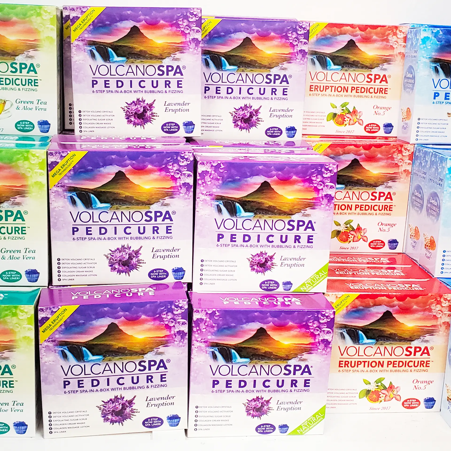 VolcanoSpa Pedicure Kits