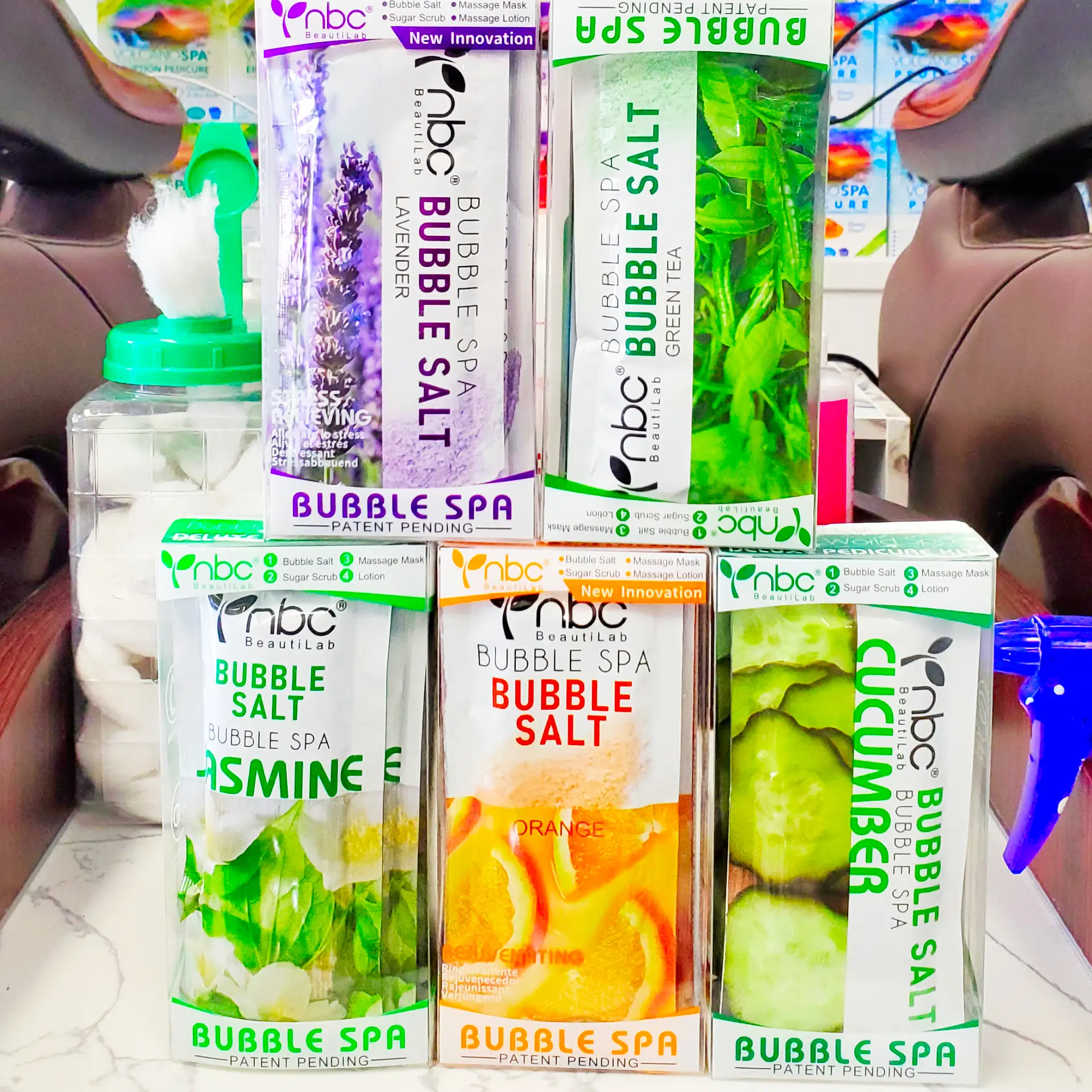 Bubble World 4-in-1 Deluxe Pedicure Kit