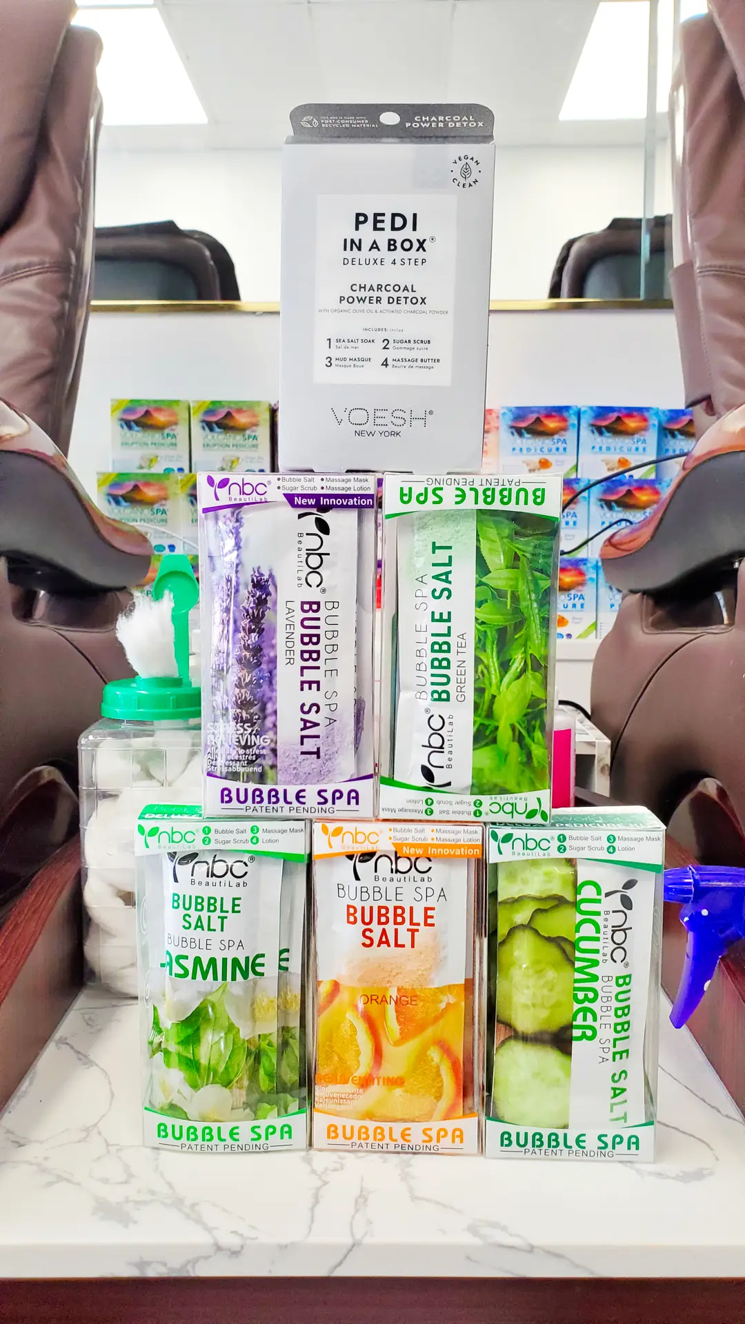 Deluxe Pedicure in a Box Products