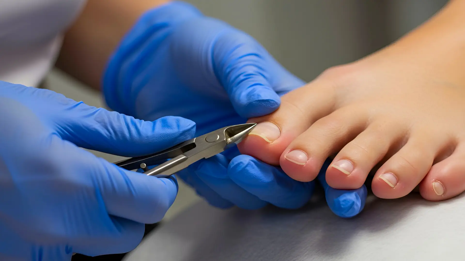 Ingrown Nail Removal With Cuticle Nippers