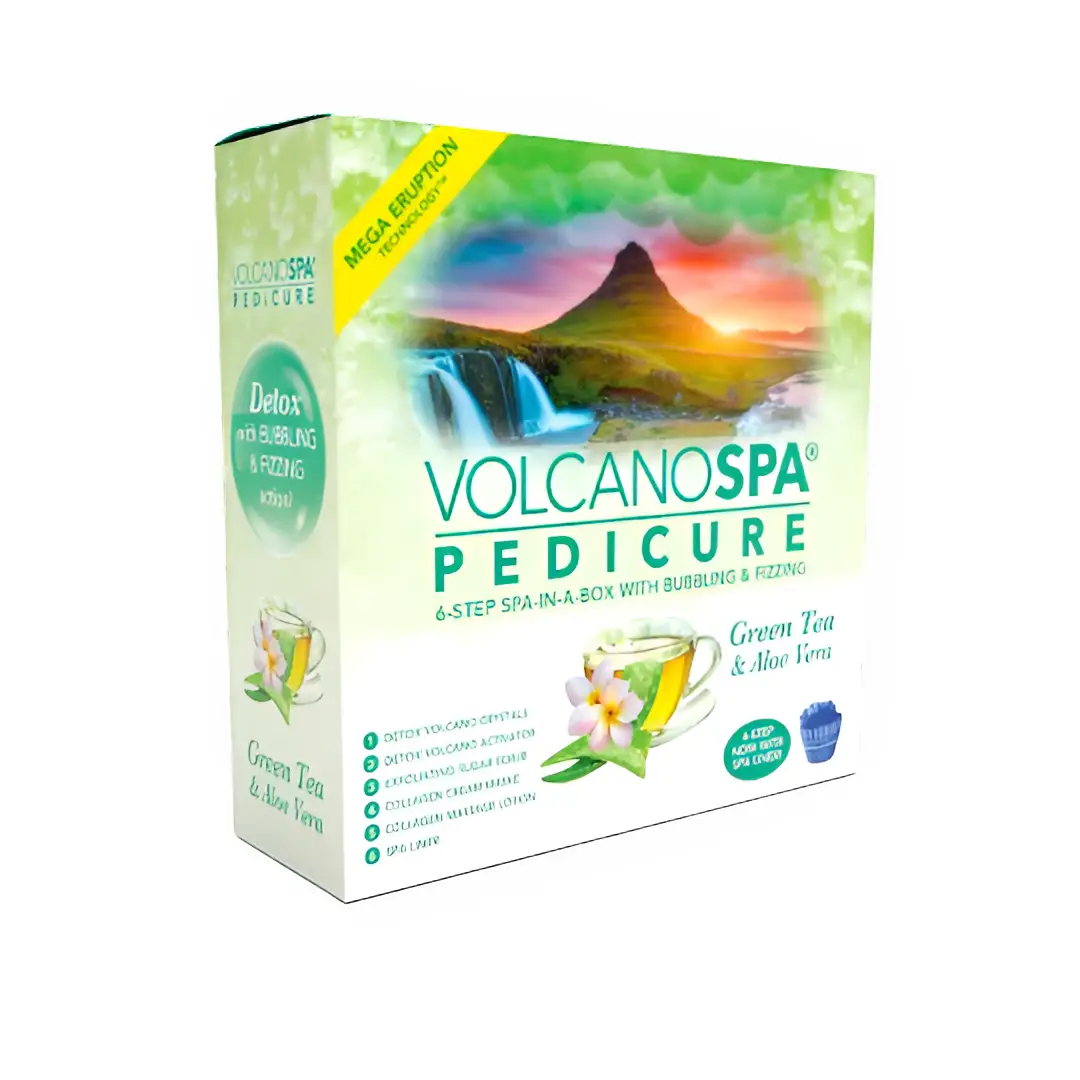 VolcanoSpa Green Tea Pedicure Kit