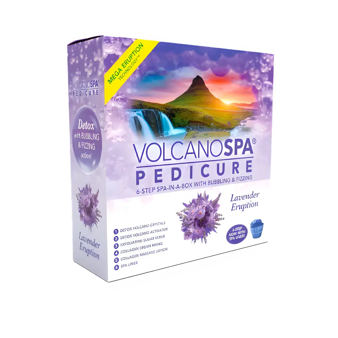 VolcanoSpa Lavender Pedicure Kit