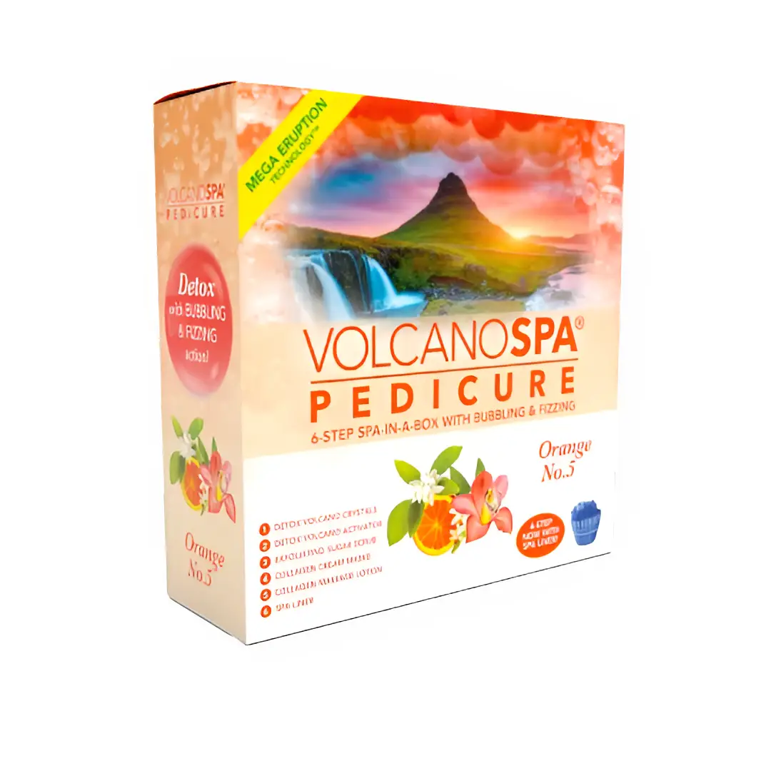 VolcanoSpa Orange Pedicure Kit