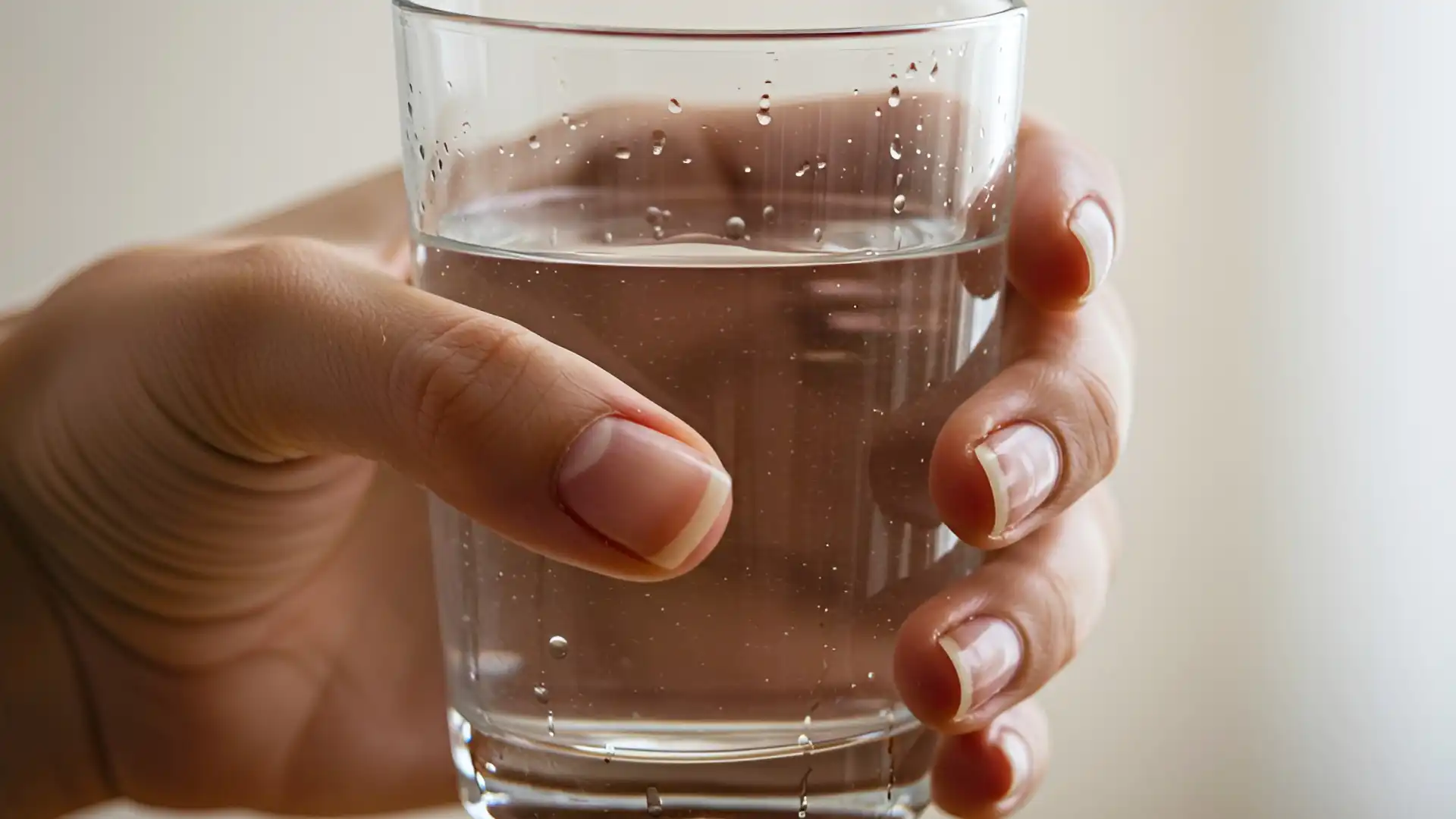 Drinking Water for Healthy Natural Nails