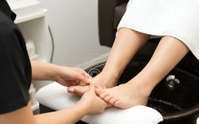 Foot Massage in Pedicures